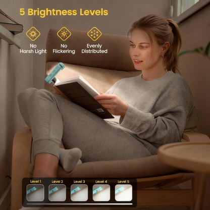 Zelarya Rechargeable Book Light